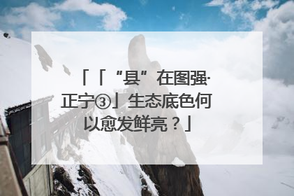 「“县”在图强·正宁③」生态底色何以愈发鲜亮？