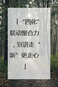 “四化”联动聚合力，宣讲走“新”更走心