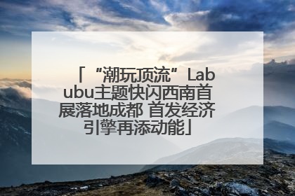 “潮玩顶流”Labubu主题快闪西南首展落地成都 首发经济引擎再添动能