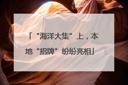 “海洋大集”上，本地“招牌”纷纷亮相