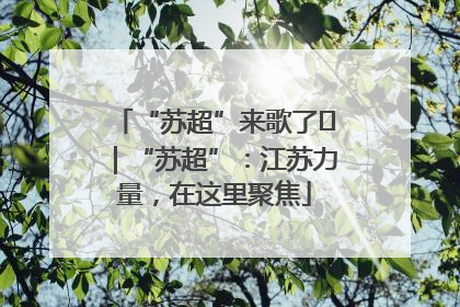 “苏超”来歌了⑪｜“苏超”：江苏力量，在这里聚焦