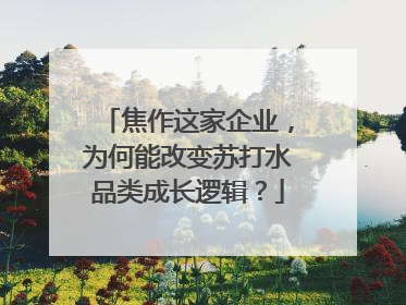 焦作这家企业，为何能改变苏打水品类成长逻辑？