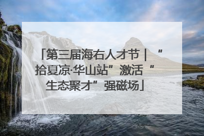 第三届海右人才节｜“拾夏凉·华山站”激活“生态聚才”强磁场
