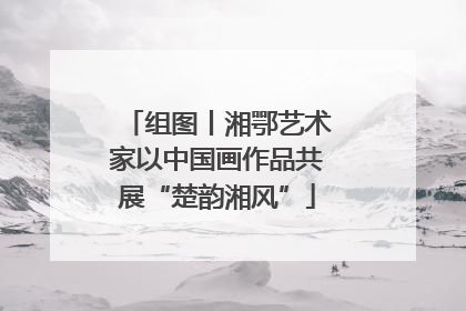 组图丨湘鄂艺术家以中国画作品共展“楚韵湘风”