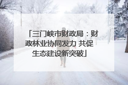 三门峡市财政局：财政林业协同发力 共促生态建设新突破