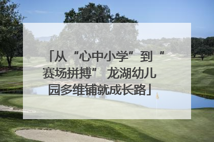 从“心中小学”到“赛场拼搏” 龙湖幼儿园多维铺就成长路