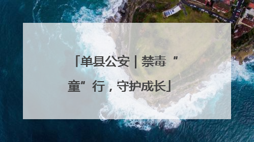 单县公安｜禁毒“童”行，守护成长