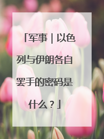 军事｜以色列与伊朗各自罢手的密码是什么？