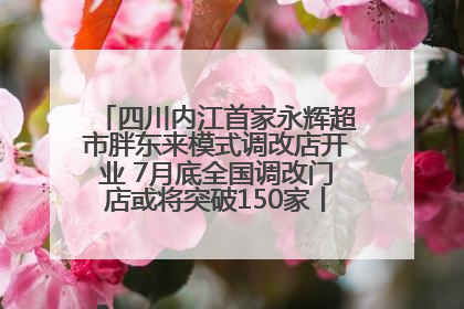 四川内江首家永辉超市胖东来模式调改店开业 7月底全国调改门店或将突破150家丨新经济观察