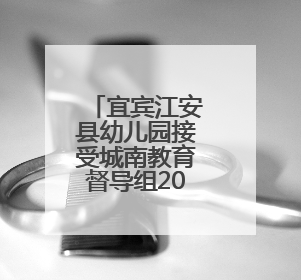 宜宾江安县幼儿园接受城南教育督导组2025年春期常规督查
