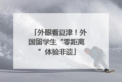 外眼看夏津！外国留学生“零距离”体验非遗