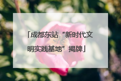 成都东站“新时代文明实践基地”揭牌