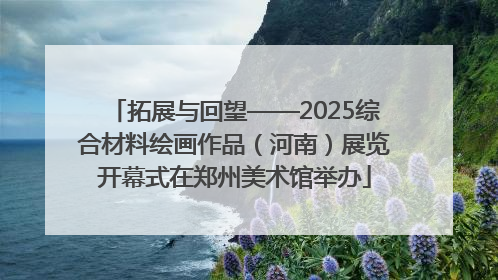 拓展与回望——2025综合材料绘画作品（河南）展览开幕式在郑州美术馆举办
