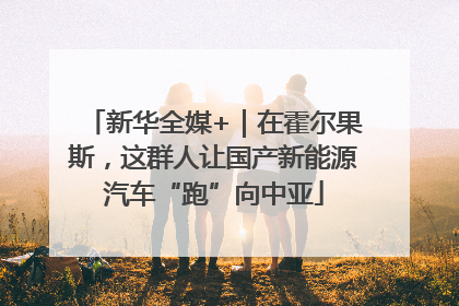 新华全媒+｜在霍尔果斯，这群人让国产新能源汽车“跑”向中亚