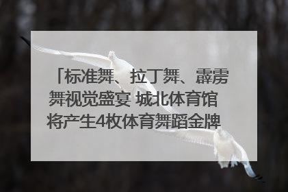 标准舞、拉丁舞、霹雳舞视觉盛宴 城北体育馆将产生4枚体育舞蹈金牌｜世运会探馆行
