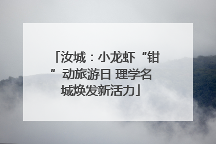 汝城：小龙虾“钳”动旅游日 理学名城焕发新活力
