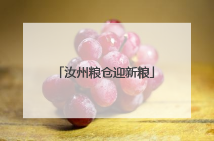 汝州粮仓迎新粮
