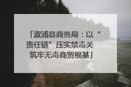 溆浦县商务局：以“责任链”压实禁毒关 筑牢无毒商贸根基
