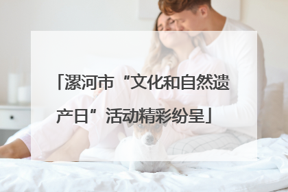 漯河市“文化和自然遗产日”活动精彩纷呈