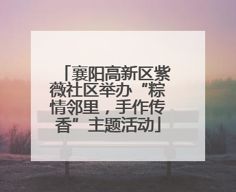 襄阳高新区紫薇社区举办“粽情邻里，手作传香”主题活动