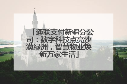 通联支付新疆分公司：数字科技点亮沙漠绿洲，智慧物业焕新万家生活