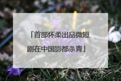 首部怀柔出品微短剧在中国影都杀青