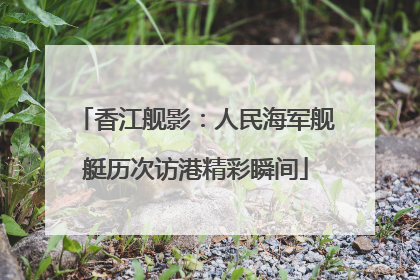 香江舰影：人民海军舰艇历次访港精彩瞬间
