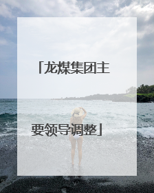 龙煤集团主要领导调整