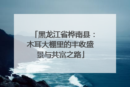 黑龙江省桦南县：木耳大棚里的丰收盛景与共富之路