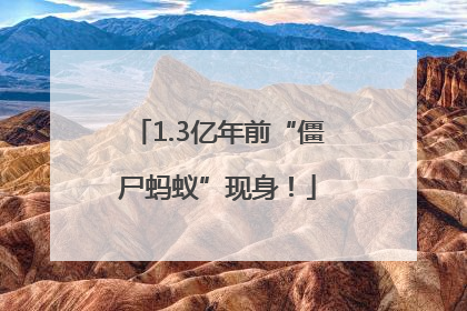 1.3亿年前“僵尸蚂蚁”现身！