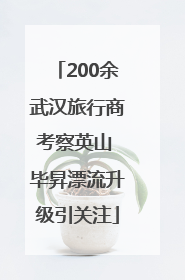 200余武汉旅行商考察英山 毕昇漂流升级引关注