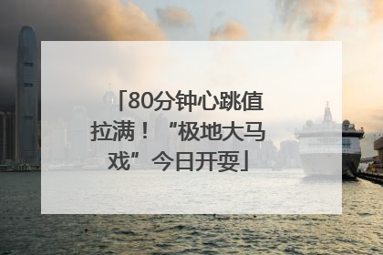 80分钟心跳值拉满！“极地大马戏”今日开耍